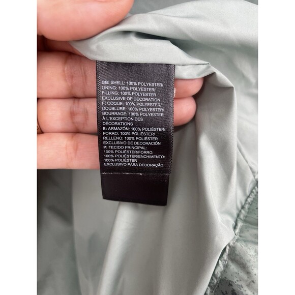 The North Face Jacket Green Tamburello Light Puffer Hike Water Tie Dye 508726 - Picture 7 of 13